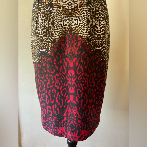 Venus sleeveless animal print turtleneck dress, size M, like new - Picture 6 of 6